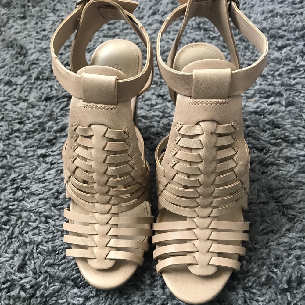 Charlotte Russe open-toe heels